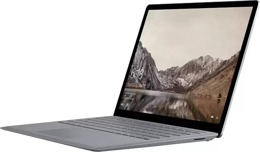 افضل الكمبيوتر المحمول Microsoft Surface 1769 بواسطة معالج Intel® Core ™ i7 من الجيل السابع .